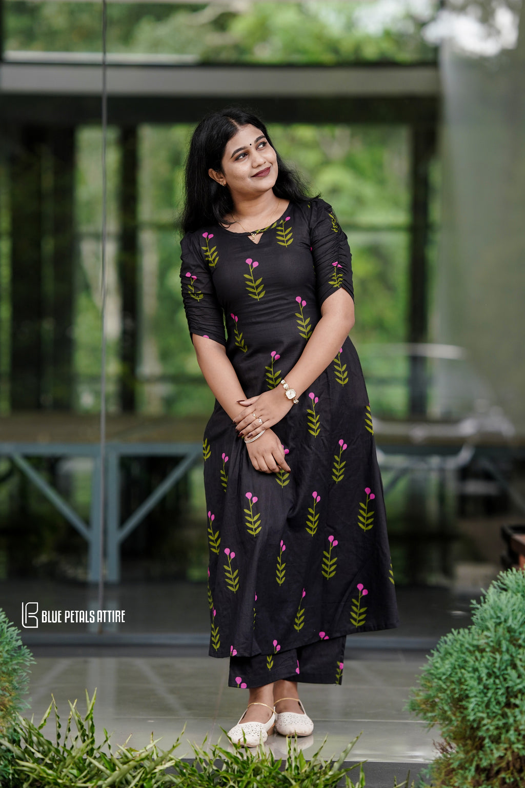 Black Floral