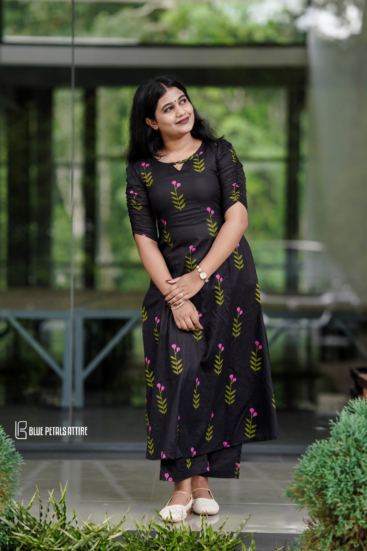 Black Floral
