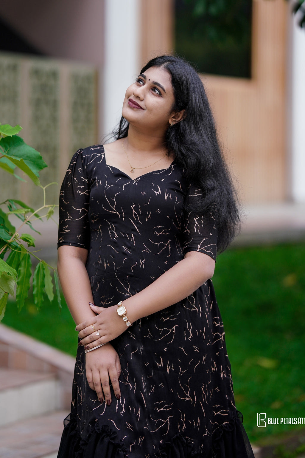 Midnight Flared Dress