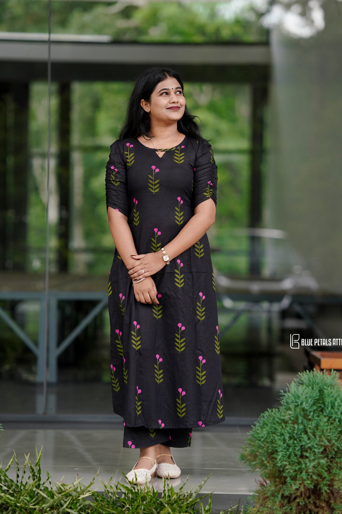 Black Floral