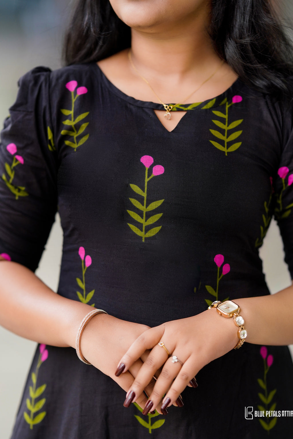 Black Floral