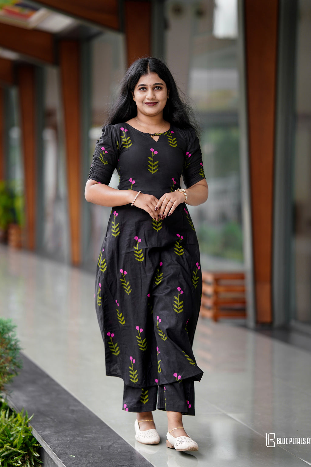 Black Floral