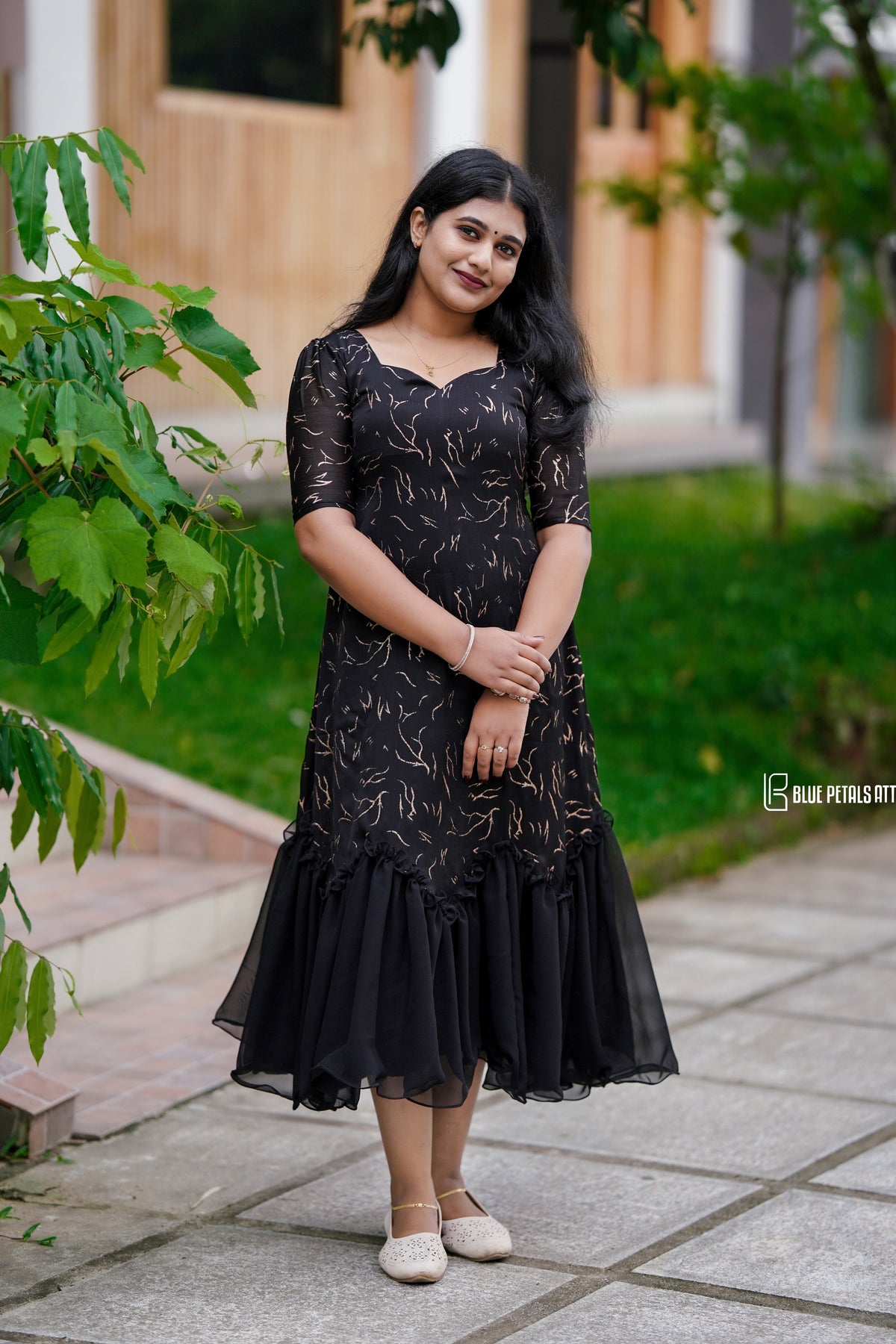 Midnight Flared Dress