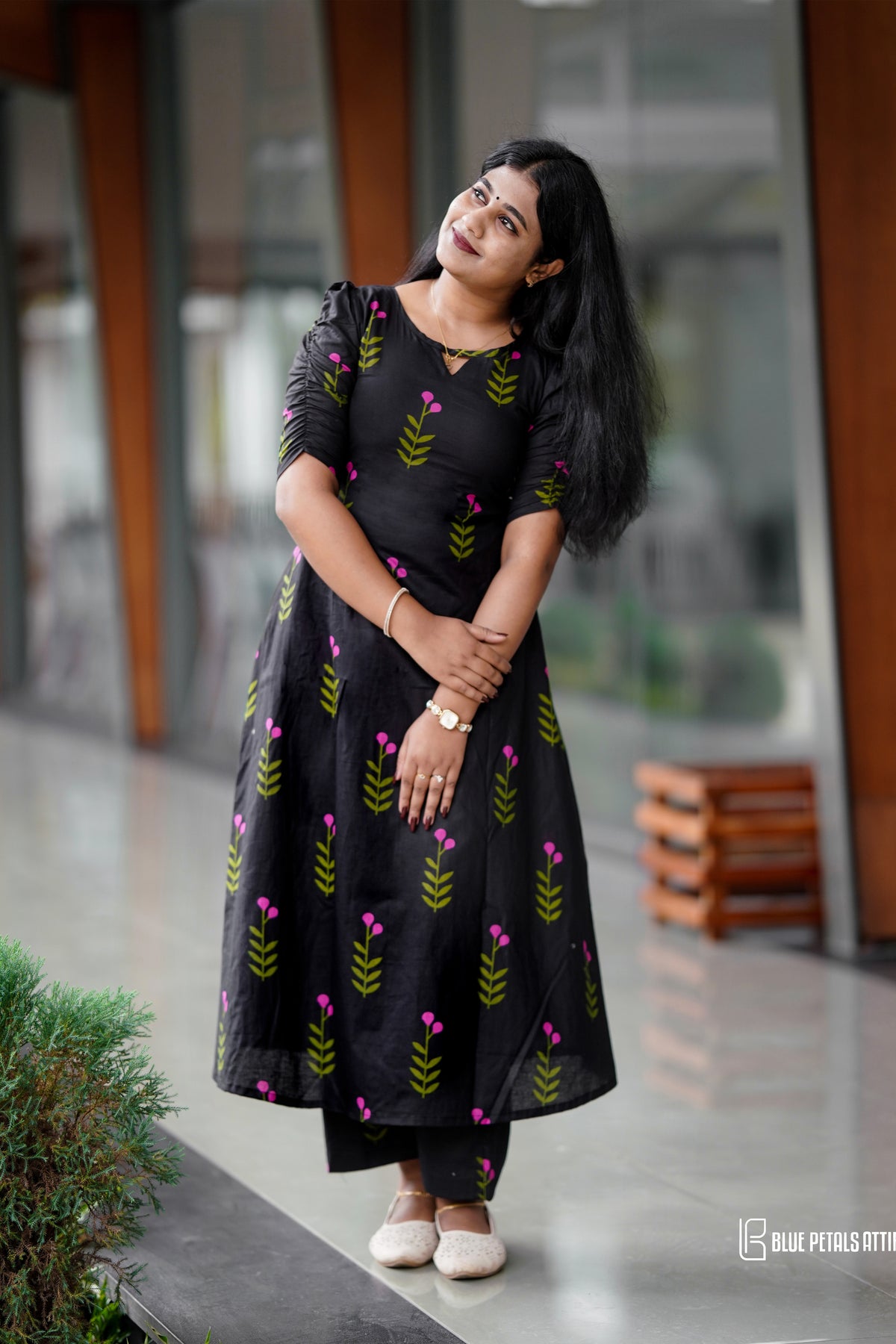 Black Floral