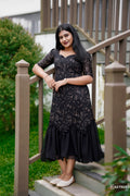 Midnight Flared Dress
