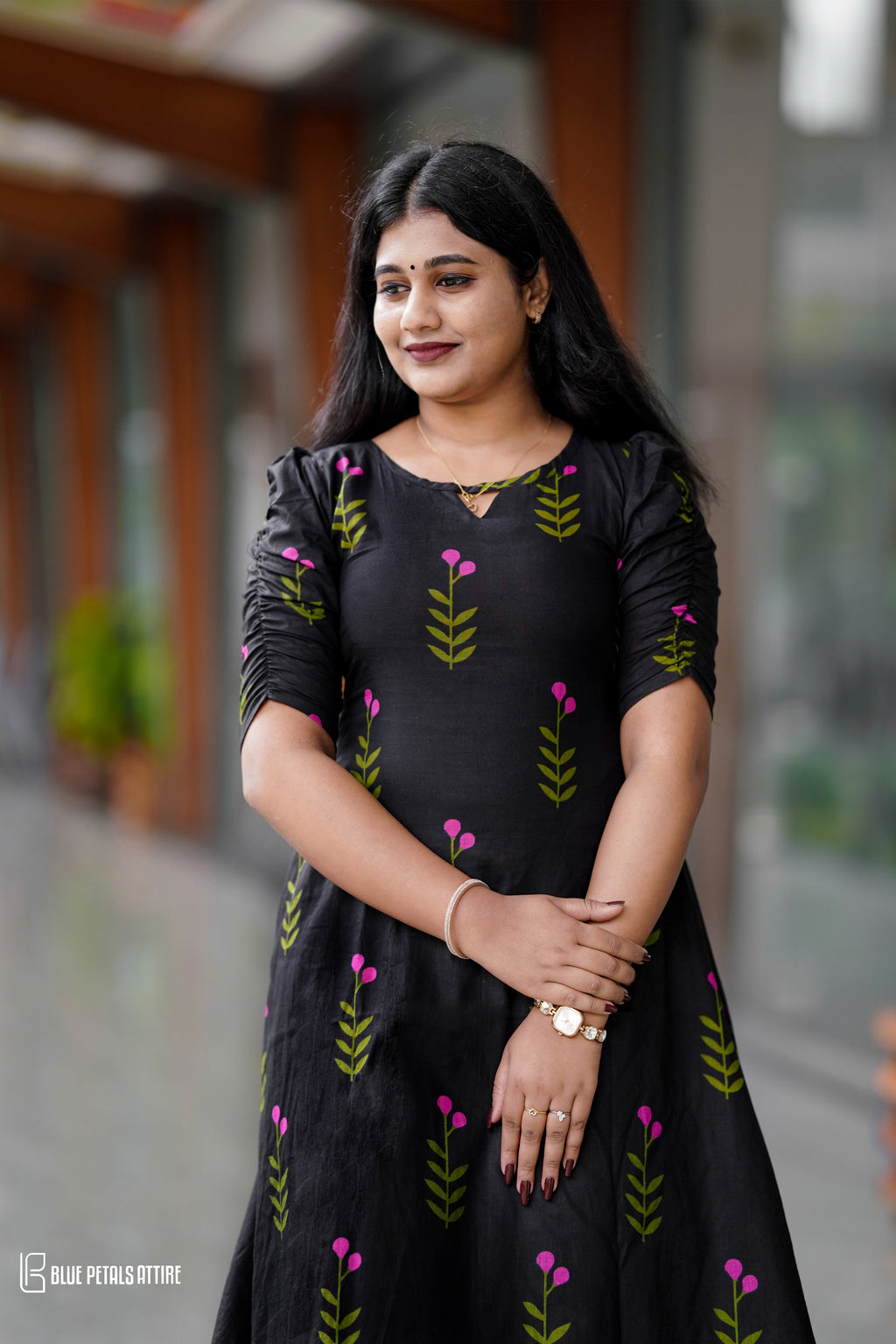 Black Floral