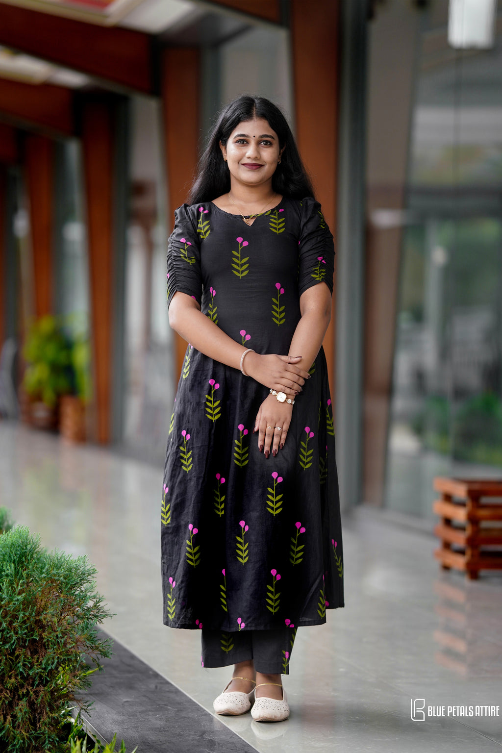 Black Floral